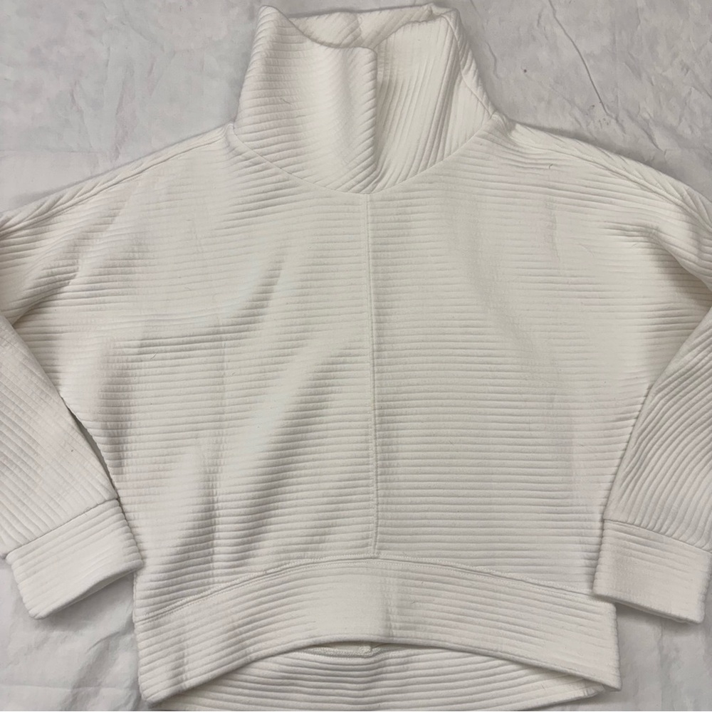 Zelle Girls White Cream Turtleneck Sweater Size‎ XS/5-6